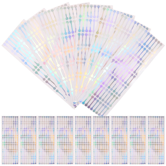 LALAFINA Self Adhesive Seal Stickers 1.18 Inch Long Packaging Labels for Cosmetic Bottles Essential Oil Box Sealing Tamper Evident Stickers 500 Pcs