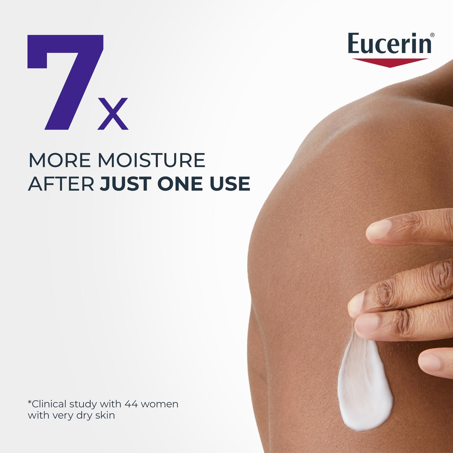 Eucerin Roughness Smoothing Body Lotion for Dry, Rough Skin, Urea Enriched Body Moisturizer, 16.9 FL OZ Pump Bottle