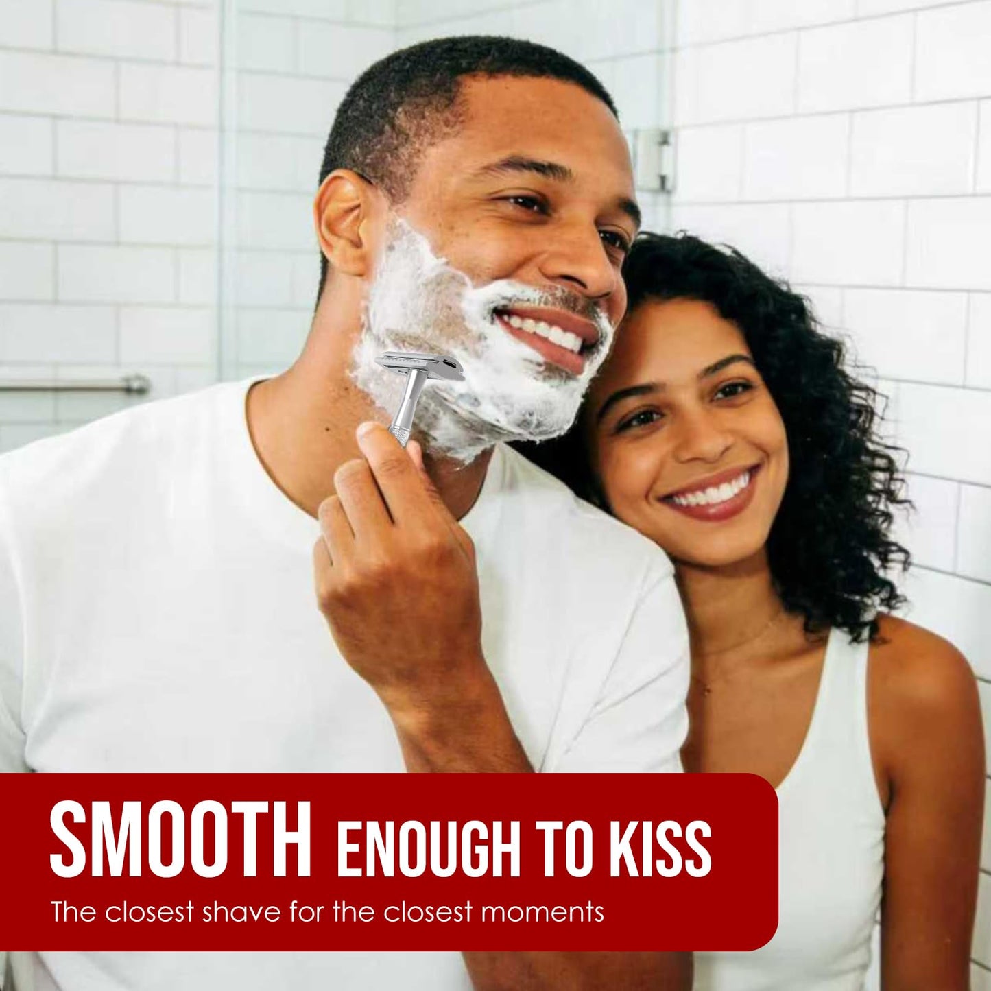 THURLADY Shaving Kit Gifts for Men, Single Blade Safety Razor Kit