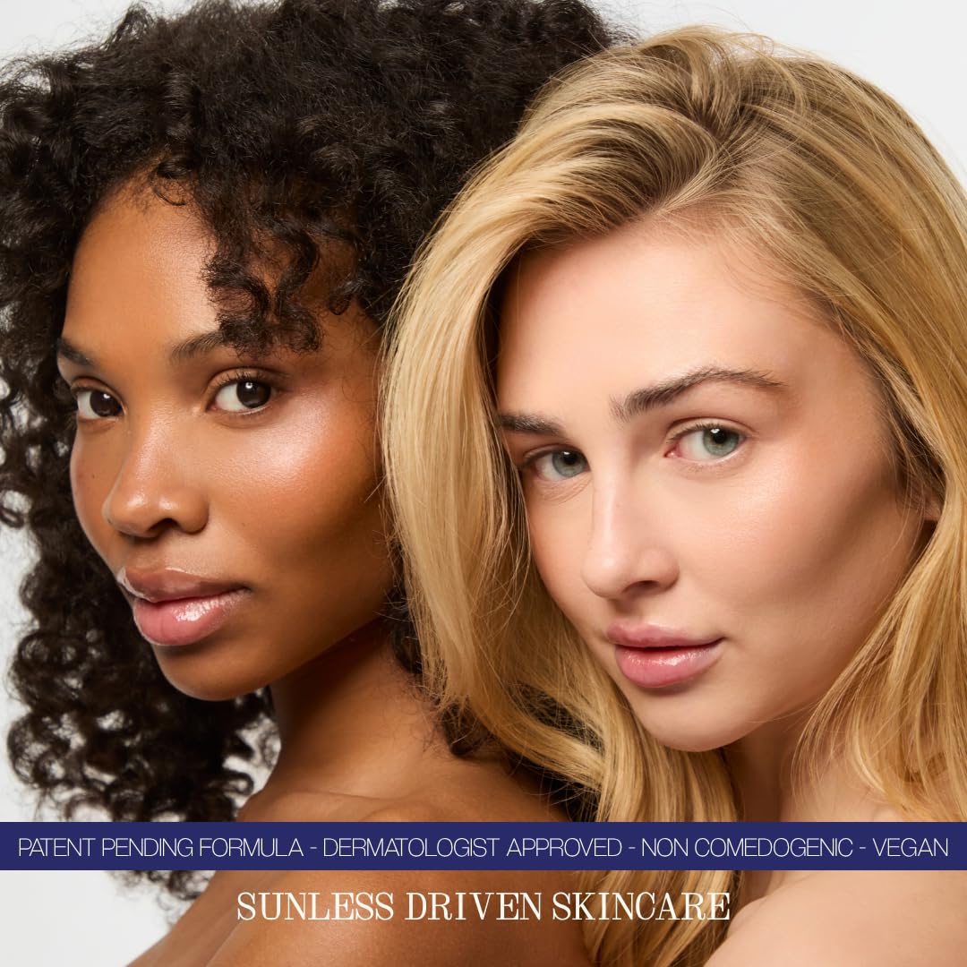 The Night Affair Face Self Tanner - Sunless Tanner, Gradual Glow Tan Mask