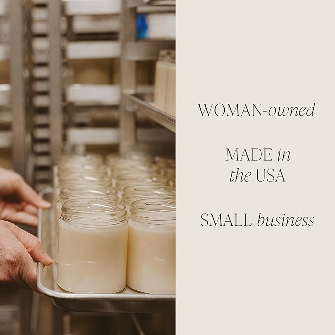 Sweet Water Decor, Be Still and Know, Sea Salt, Jasmine, Cream, and Wood Scented Soy Wax Candle for Home - Christian Candle Gifts for Women - 9oz Clear Jar, 40 Hour Burn Time, Made in The USA