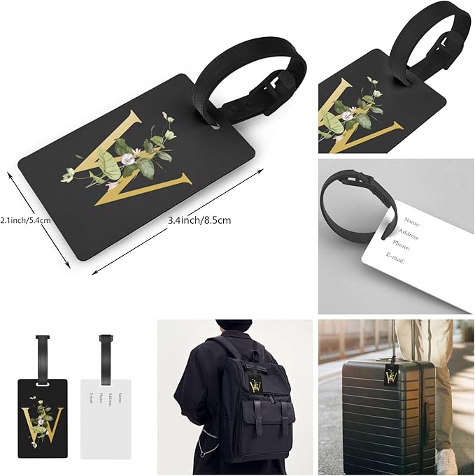 Decorative W Suitcase Protectors Elastic Washable Luggage Covers With Concealed Zippers For 18-32 Inch Luggage (Size S: Fits 18-21 Inch)