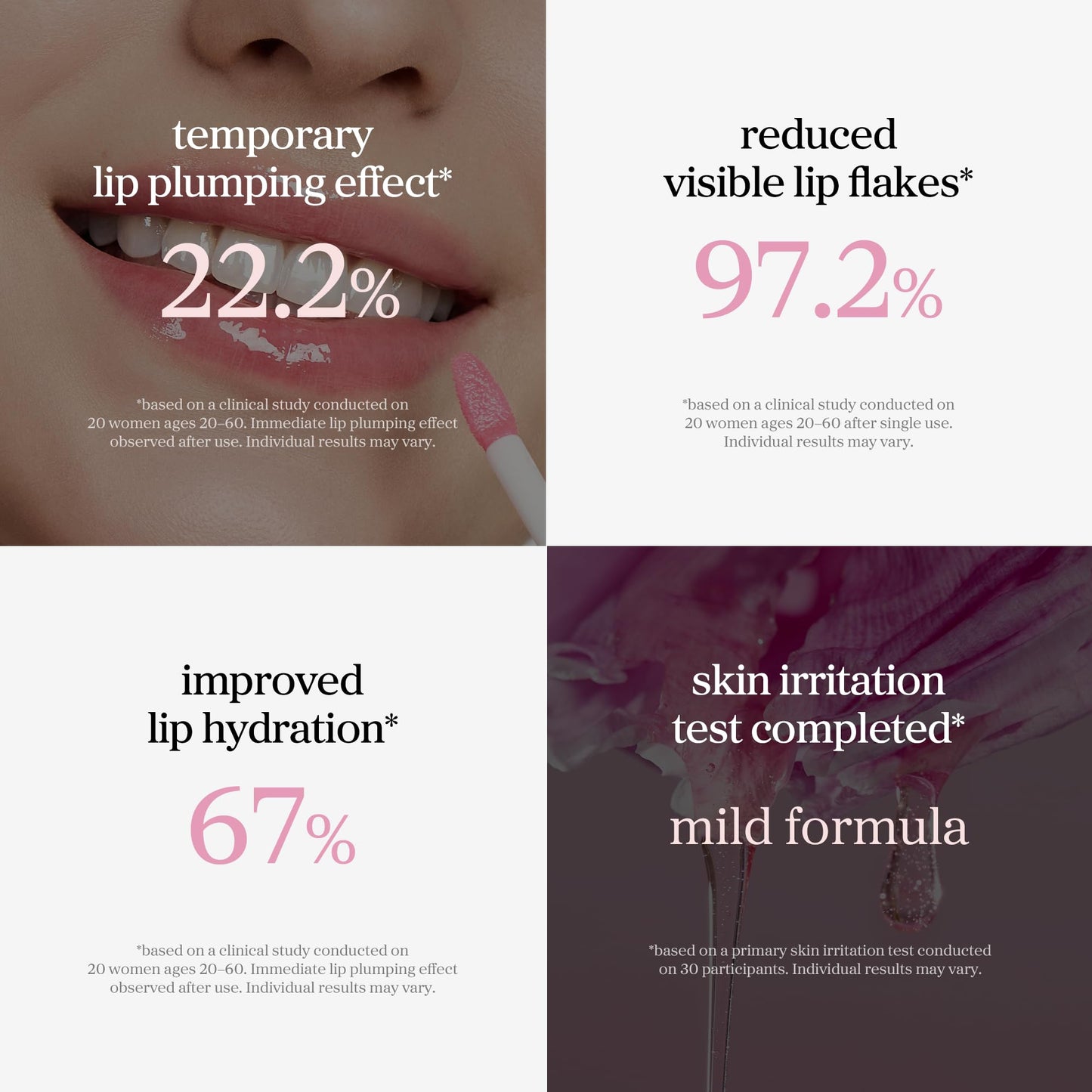 NOONI Korean Lip Oil - Applepeony | Long-Lasting, Moisturizing, Plumping, Revitalizing for Dry Lips, Waterproof, No Peel Off, Hydrating Lip Stain, Stocking Stuffers, Cute Stuff, 0.12 FL Oz