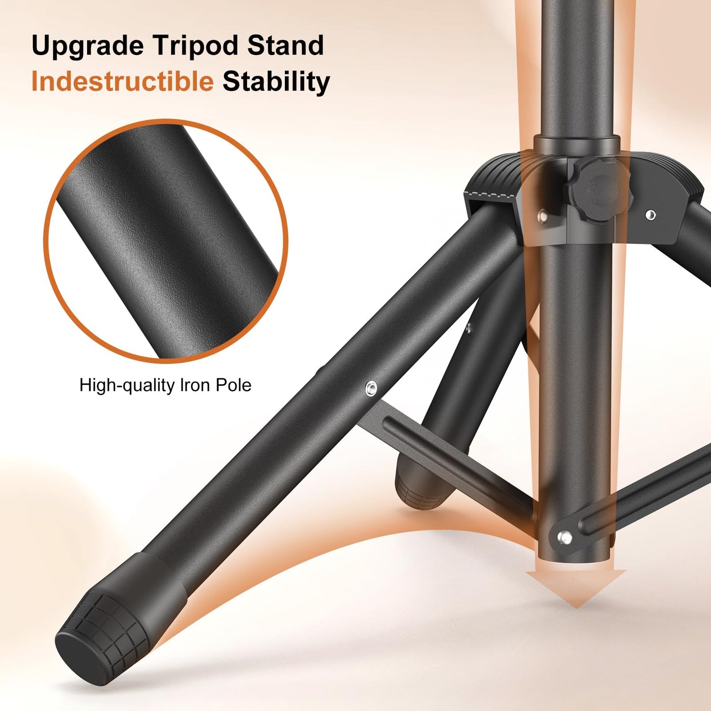 Womnwomn Wig Stand Tripod, 50 Inch Adjustable Mannequin Head Stand, Wig Head Stand for Cosmetology, Hairdressing Training - Includes T-Pins, Comb, Hair Clips & Carrying Bag (Head Not Included)