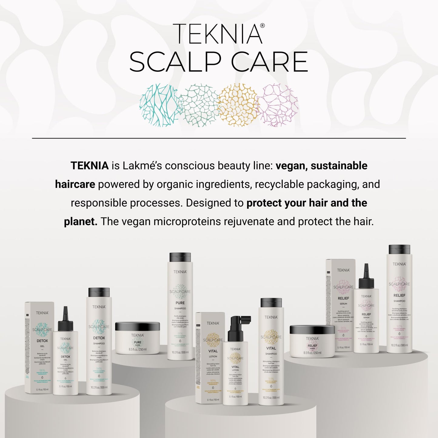 Lakmé Teknia Scalp Care Vital Stimulating Lotion, Anti Hair Loss Treatment, 5.1 Fl Oz