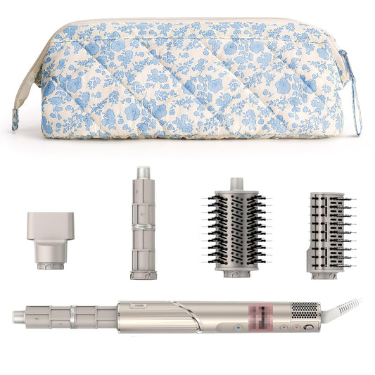 dadop Shark Flex Style Travel Case For Dyson Hair Dryer Airwrap, Quilted Hair Tools Travel Bag Organizer Accessories Holder, Curling Iron Carrying Case For Shark Dyson Revlon