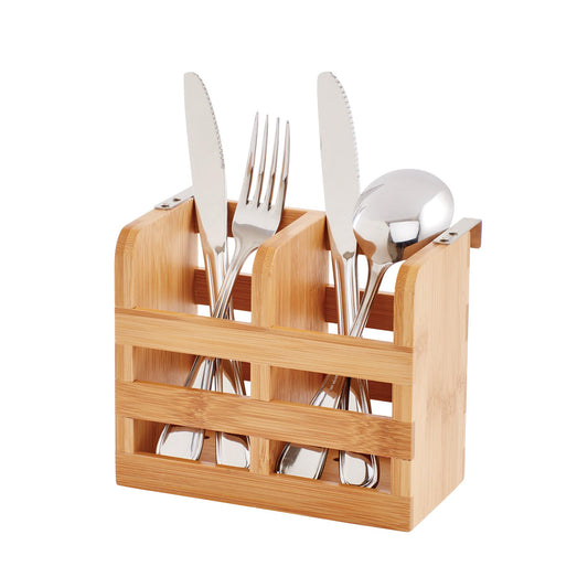 HIC Kitchen Dish Rack Caddy for Folding Dish Drying Rack (#97086), Natural Bamboo