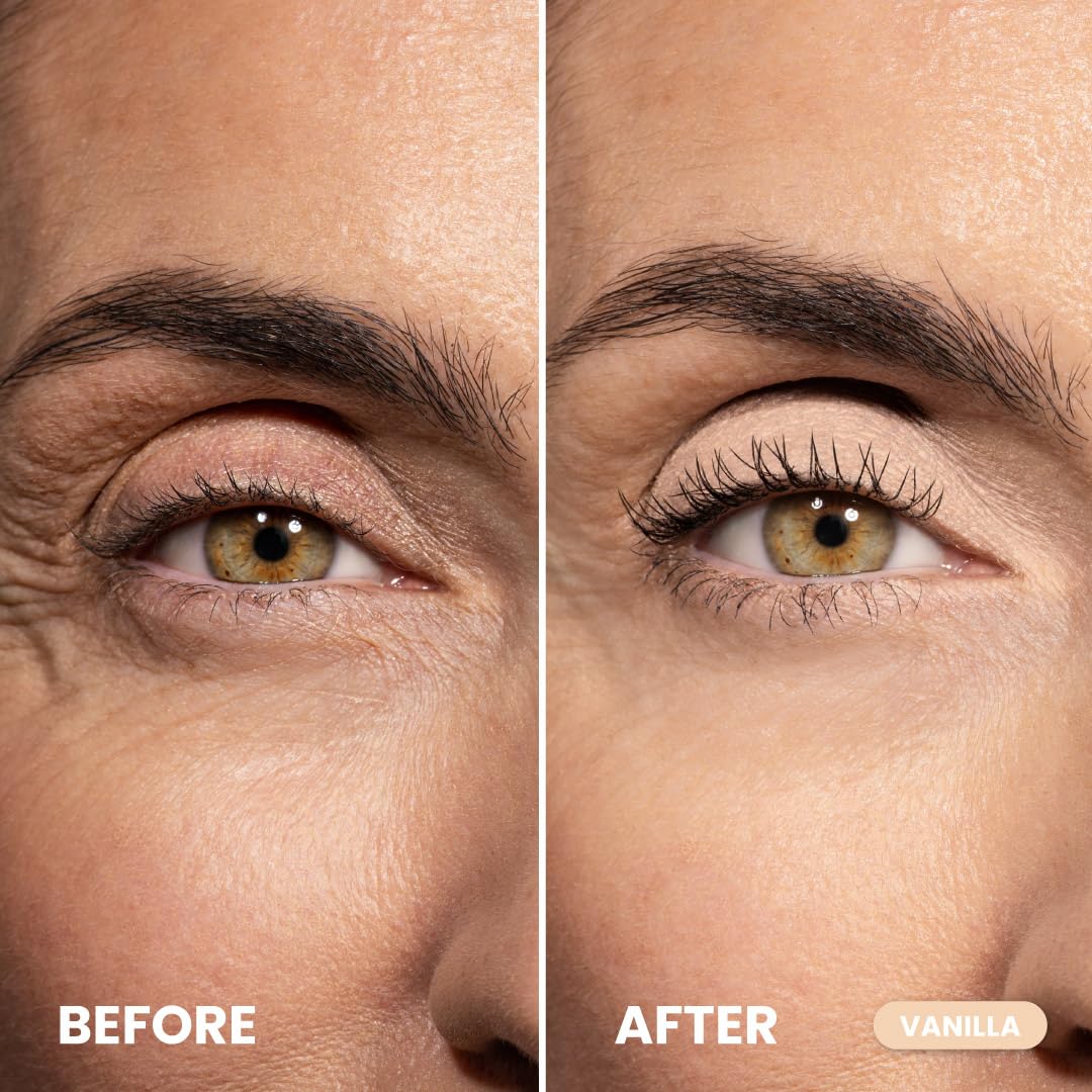 PRIME PROMETICS PrimeEyes Eyeshadow for Mature Women – Crease-Free Powder-to-Cream Non-Drying Eye Shadow – Blends Seamlessly & Flatters Aging Lids – Water-Resistant & Long-Wear (Vanilla)