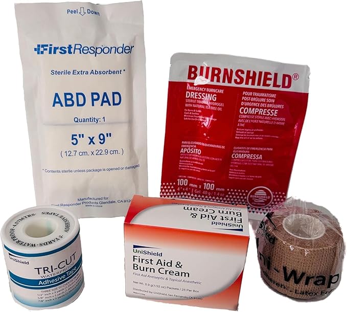 Class-A First Aid Refills Medication Without Cabinet | Essential Medications for Emergency Preparedness | Ensuring Long-Lasting Reliability | Exceeds OSHA