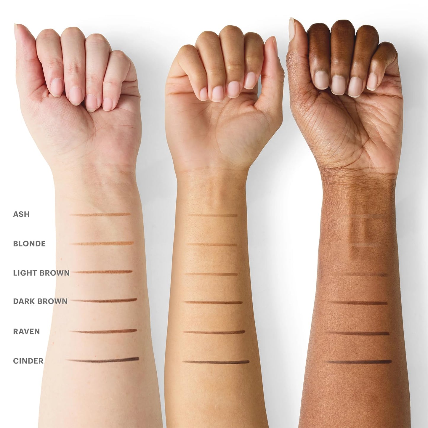 Glo Skin Beauty Precise Micro Browliner | Long-Lasting, Wax-Based Formula Glides On Skin and Shapes Your Brows, (Dark Brown)