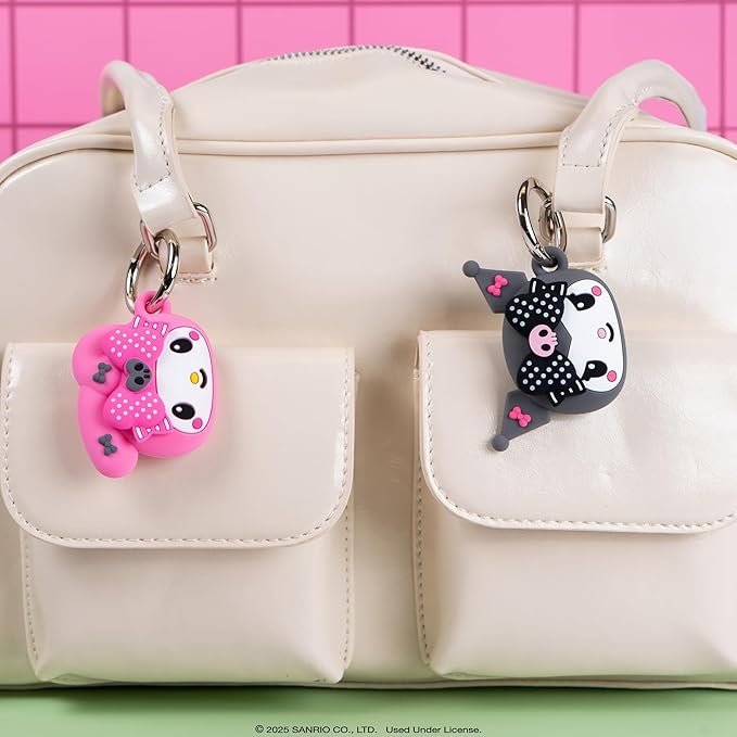 iFace Sanrio My Melody 50th and Kuromi 20th Anniversary Case Compatible with AirTag [Special Limited Edition] - Kuromi 20th Anniversary