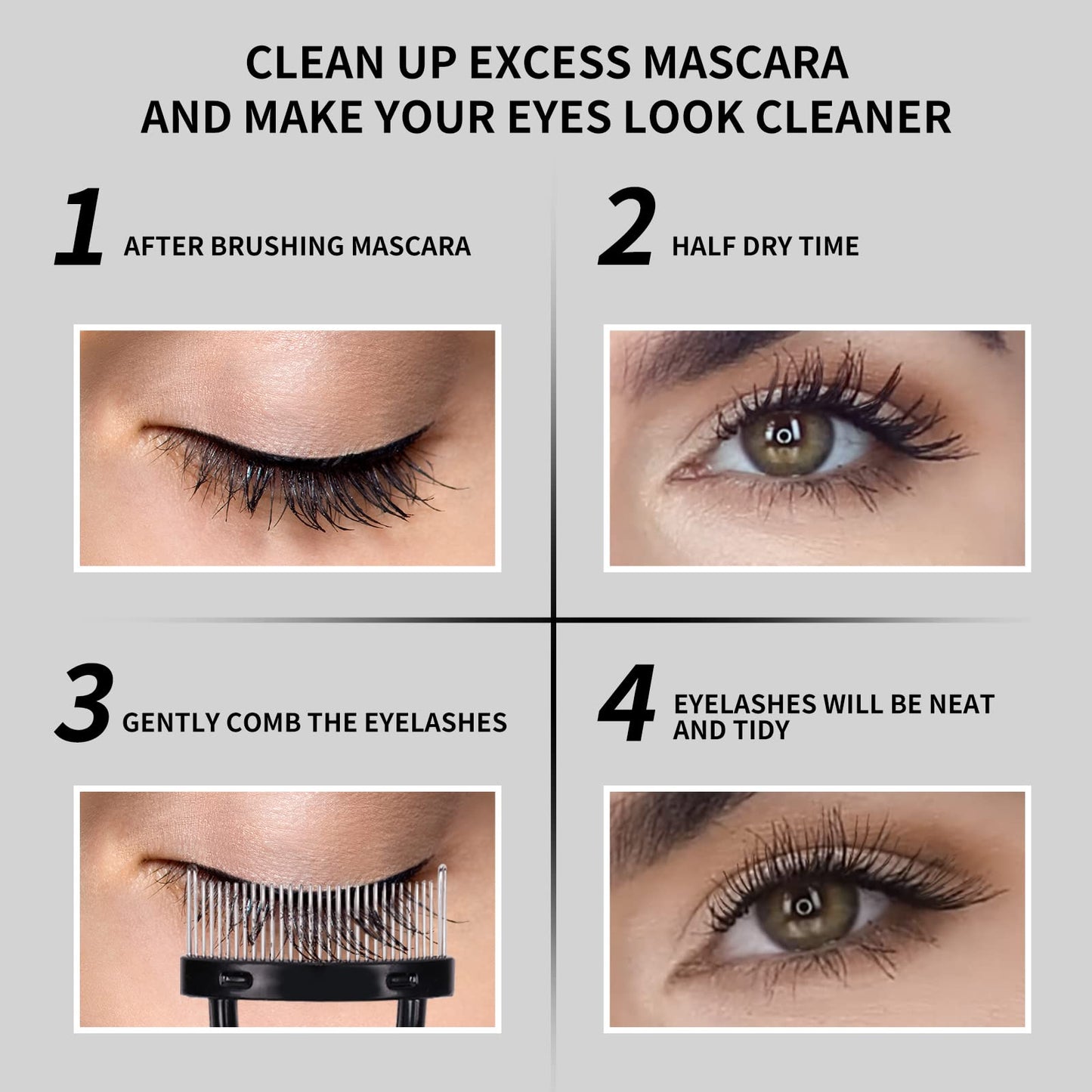 DUcare Makeup Brushes Set Professional 27Pcs+Eyelash Comb