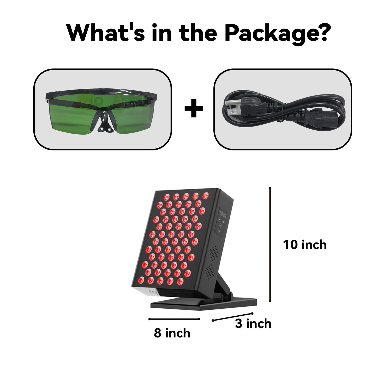 SWIRISE Red Light Therapy with 660nm&850nm High Power Panel