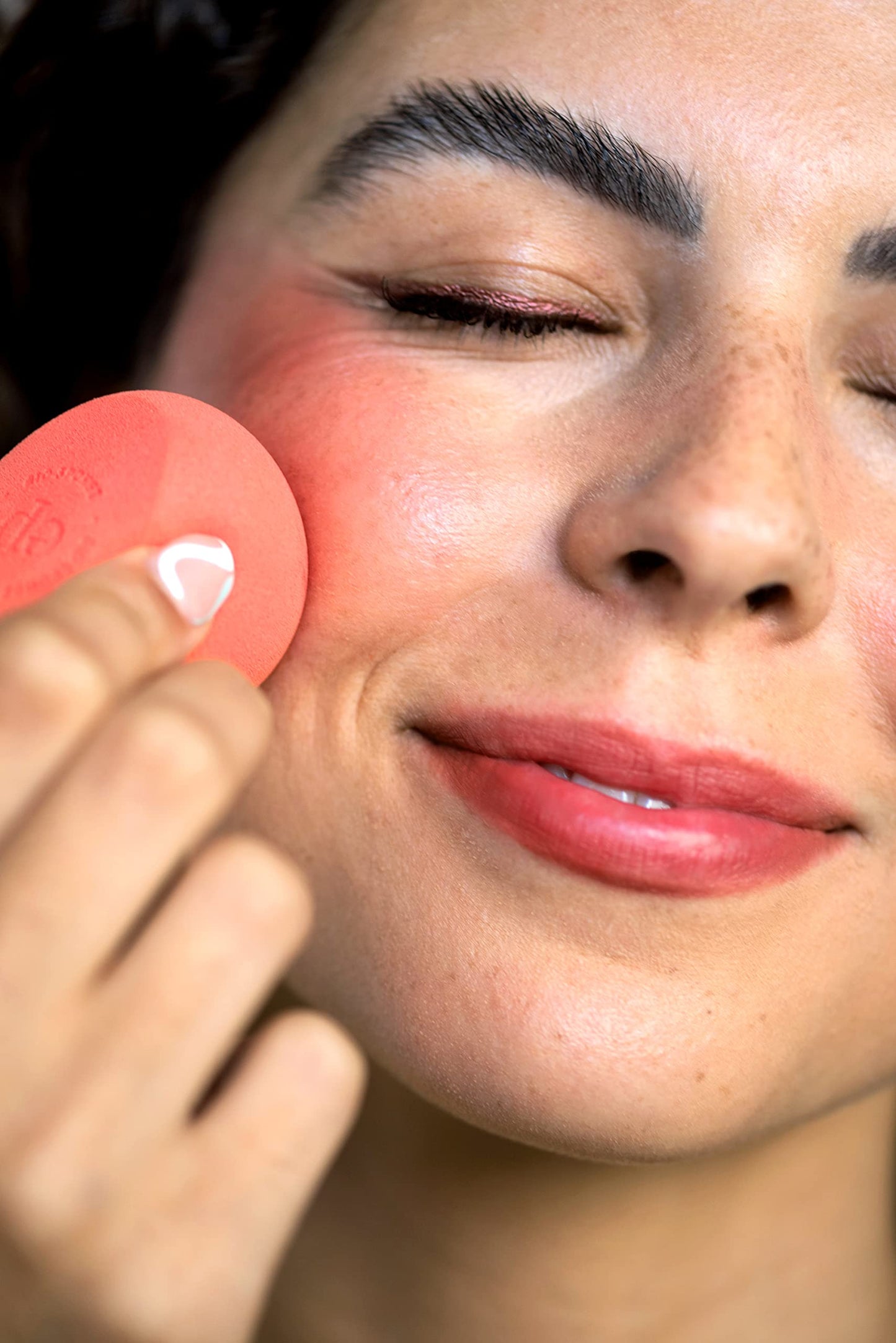 Ere Perez - Bio All-Beauty Sponge Duo | Multiple Edges for Precise Application, Streak-Free Finish, Pointed + Slanted Sponges | Vegan, Cruelty-Free, 100% Plant-Based