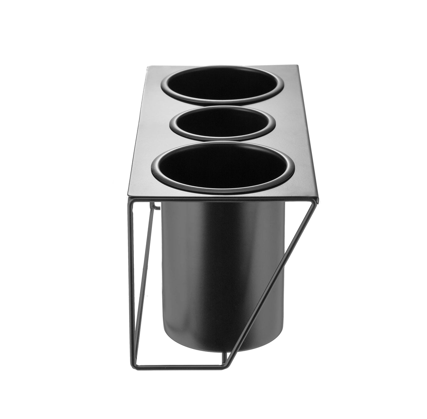 Hair Dryer Holder Hair Styling Product Care Tool Organizer Bath Supplies Accessories Tray Stand Storage Bathroom Steel Hair Dryer Holder(Black) MK470B