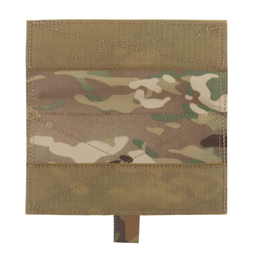 Tactical Full Flap Hook Loop Hanging Front Panel Cover Chest Rig Pouch Accessories