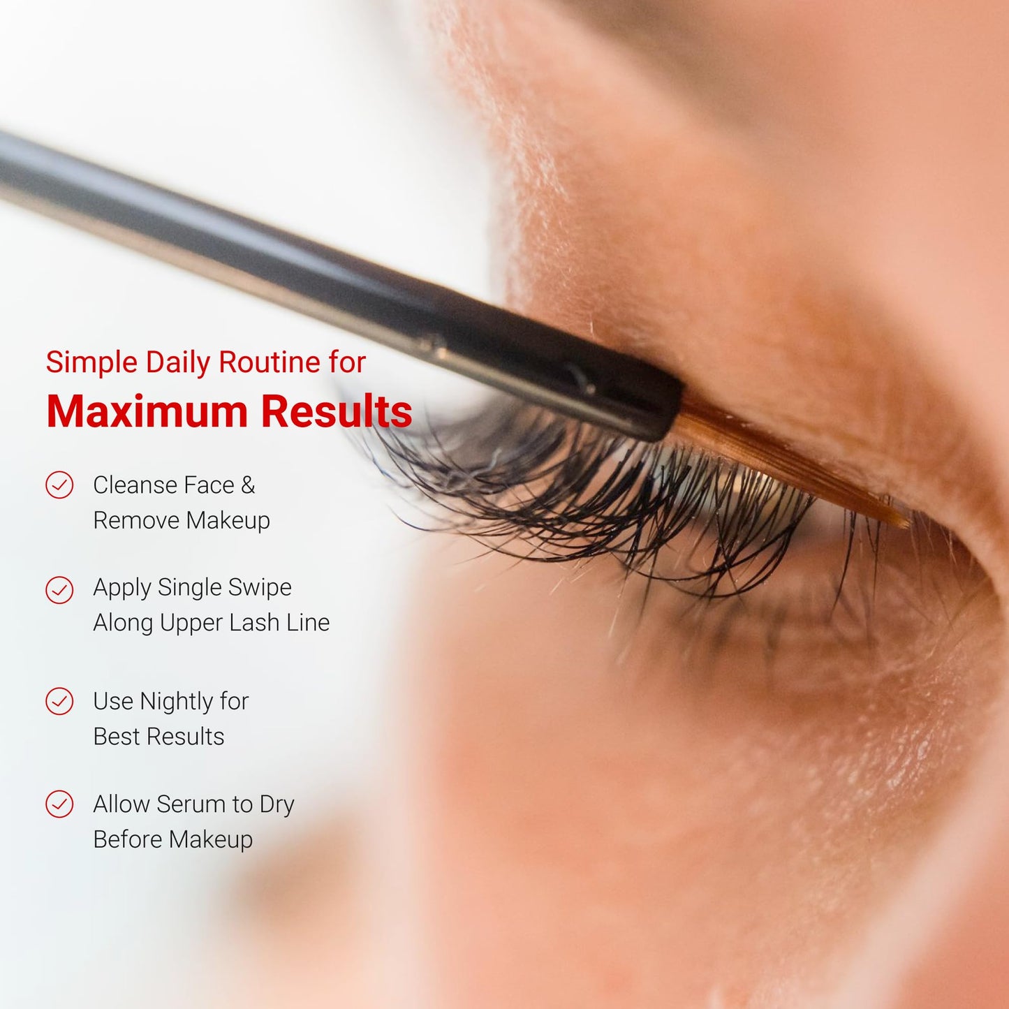 LifeCell Lash Serum, Enhancing Eyelash and Eyebrow Serum for Long Thick Lashes and Brows - Natural Growth Booster, Conditioner, and Thickener for Amplifying Length