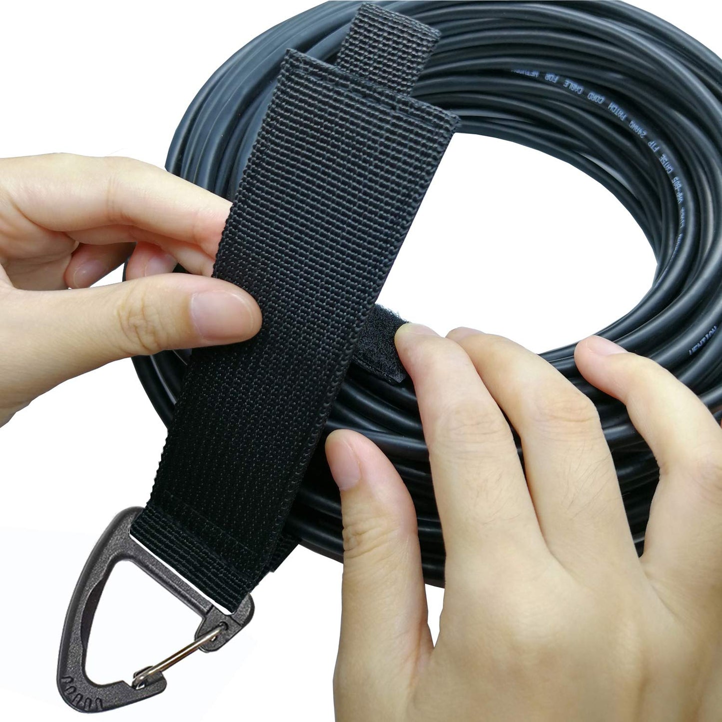 ZTSXLLIM Extension Cord Organizer Garage Organization with Carabiner 8 Pack