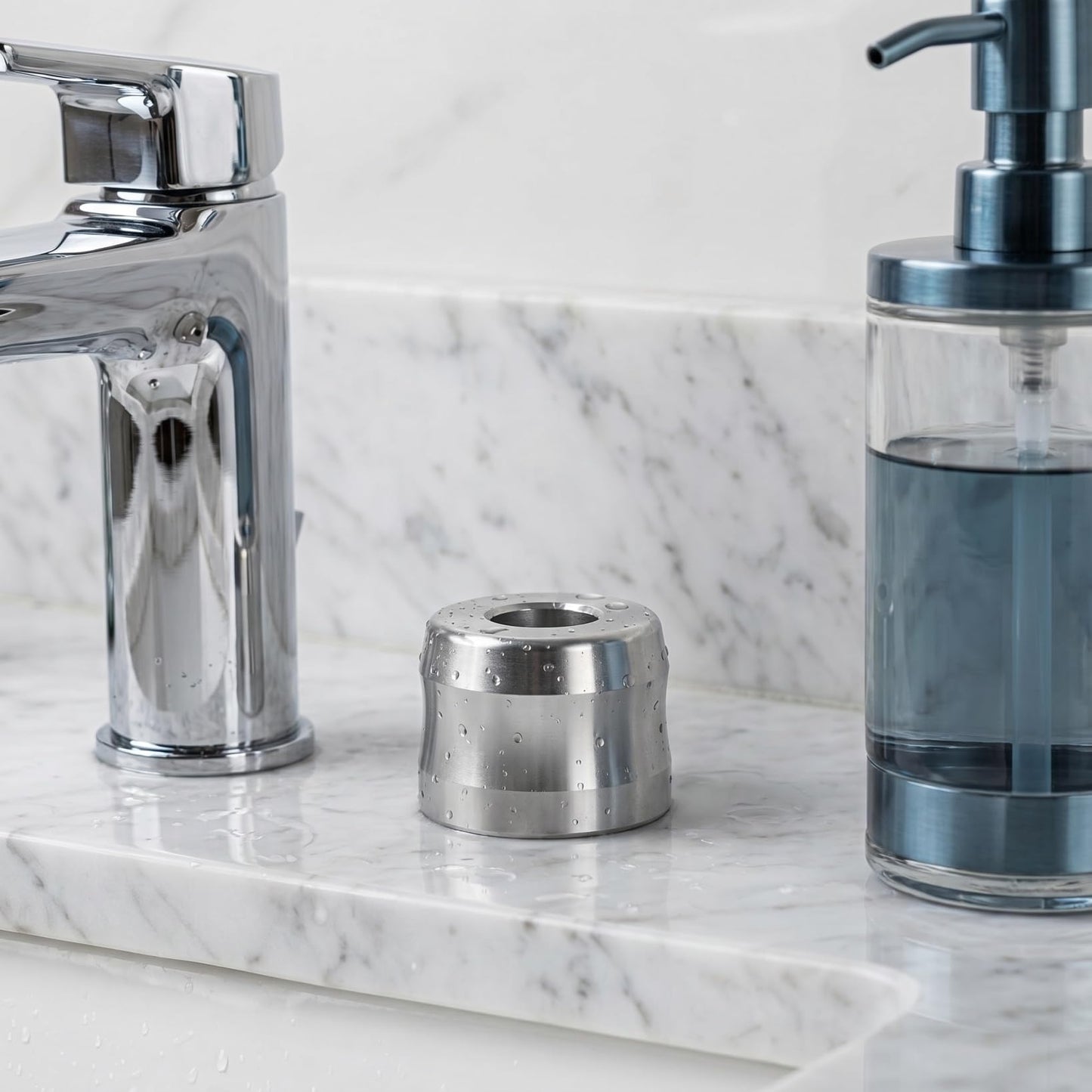 HONMEET Men's Safety Razor Stand Harrys Razor Holder Aluminum Alloy Base Shaver Organizer