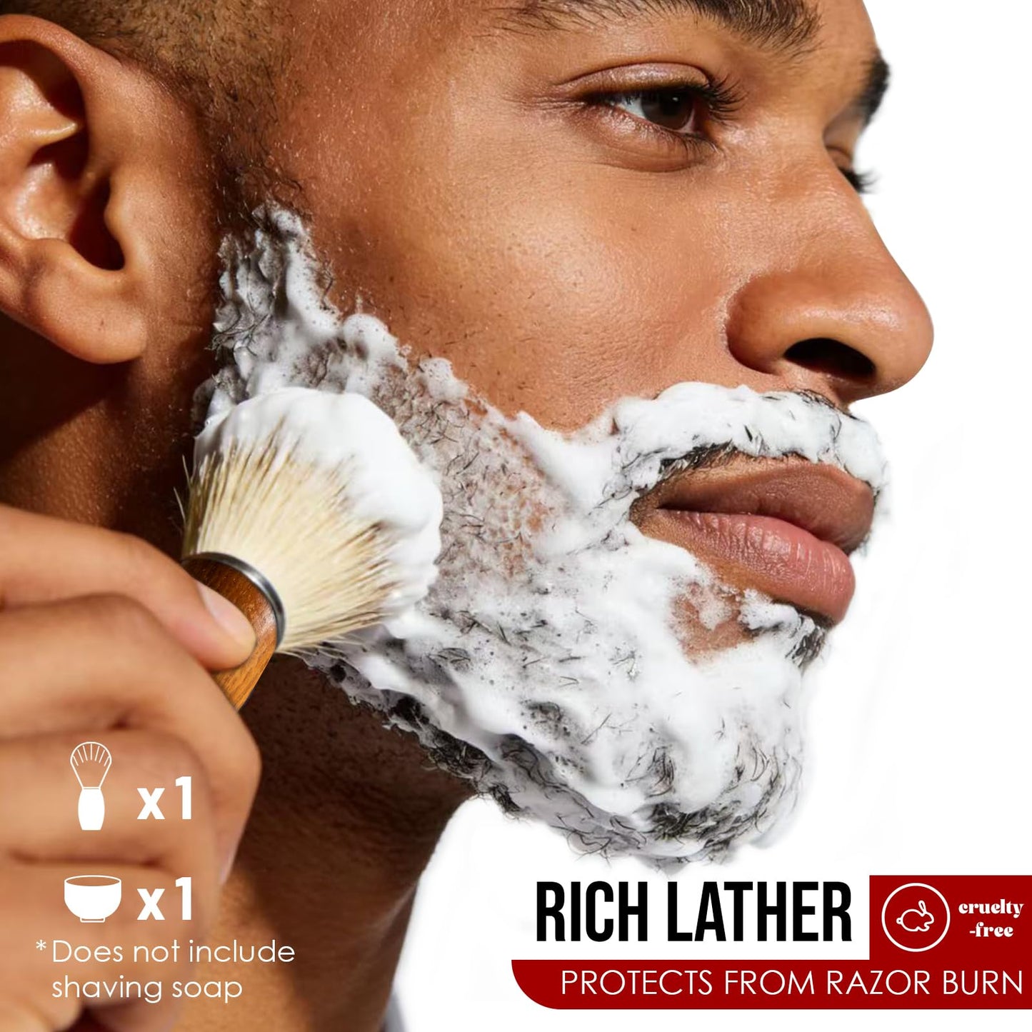 THURLADY Shaving Kit Gifts for Men, Single Blade Safety Razor Kit