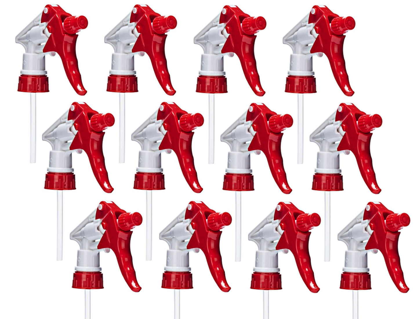 ljdeals 12 Pack Heavy-Duty Trigger Sprayer Replacement Nozzles, Leak-Free, Chemical Resistant, Comfortable Grip, Fit 28-400 16oz/32oz Bottles, Multi-Purpose Tool for Cleaning, Gardening and more…