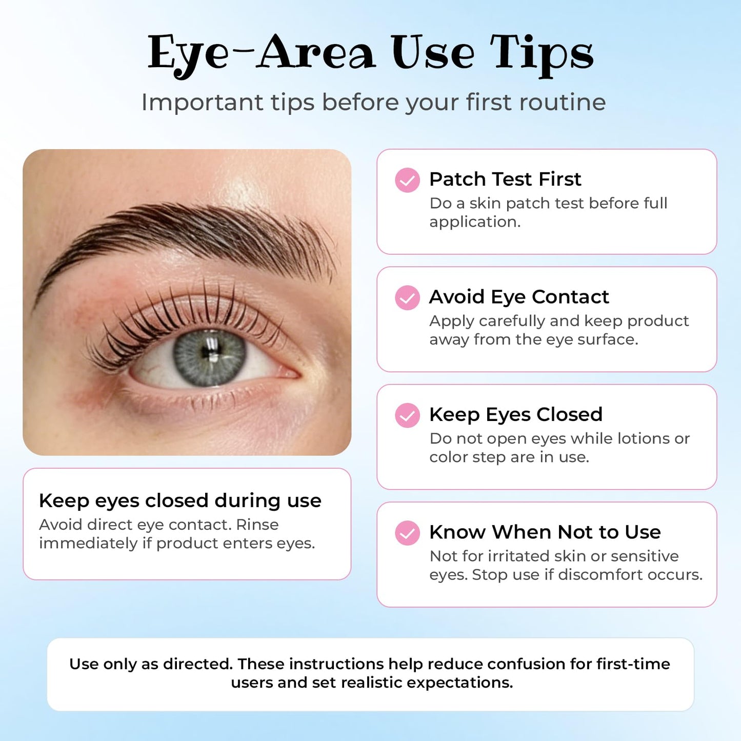 Lomansa Lash Lift and Black Kit, Eyelash Lift and Tint Kit for Natural Curled Darker-Looking Lashes, Strong Hold Lash Lift Glue, Salon Results Beginner-Friendly, Lasts Up to 4 Weeks