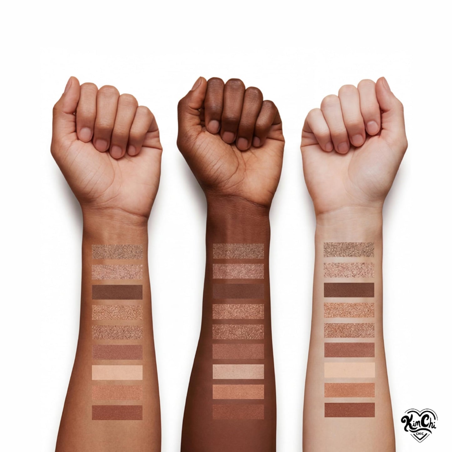 KimChiChic Beauty Better Than Nude Eyeshadow Palette; 9 Highly Pigmented Matte & Shimmer Shades; Long-Lasting, Blendable Neutrals for Natural & Glam Eye Looks; Cruelty-Free, Vegan, 02-Chic & Naked