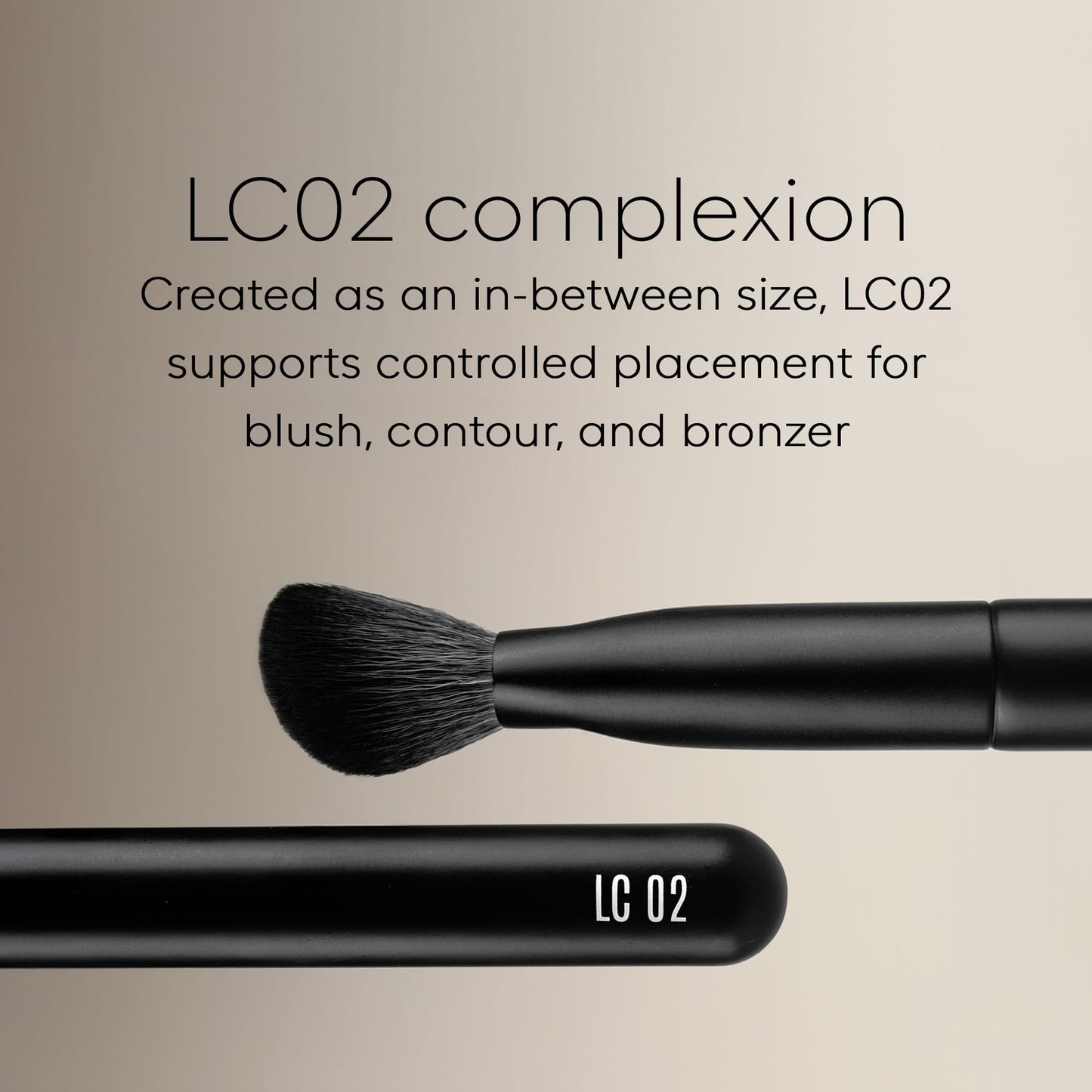 rephr Complexion Duo: Brush 05 for Powder Based Products and Brush LC 02 for Liquid Based Products