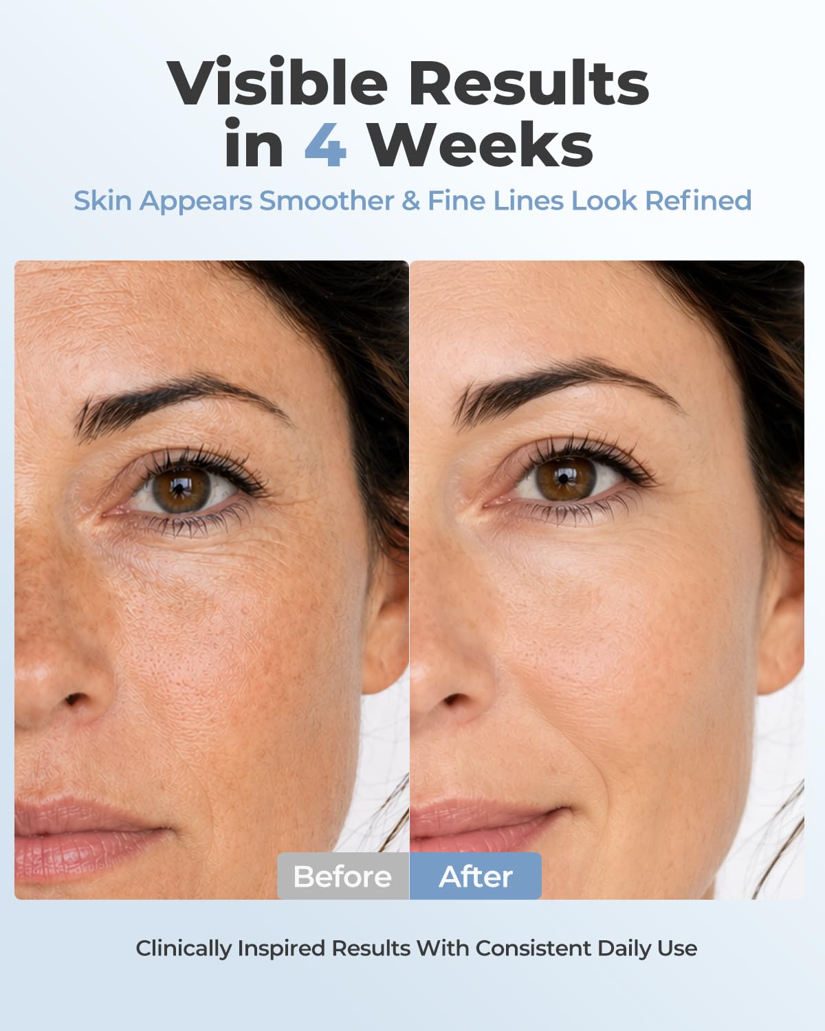 VIVCHIC LED Face Mask, FDA Cleared Red Light Therapy for At-Home Anti Aging