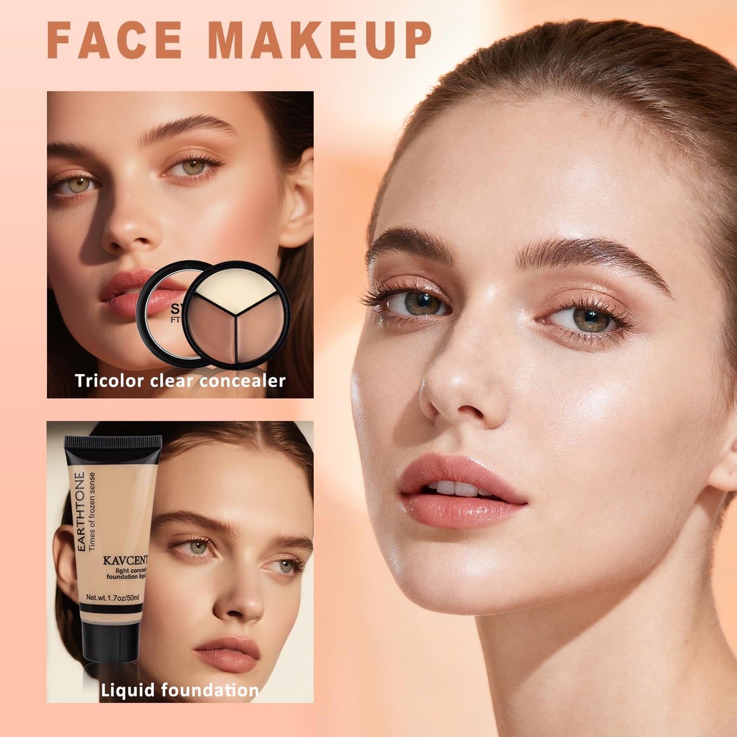 Makeup Set for Teens Makeup Kit for Women Full Kit Eyeshadow Foundation Makeup Kits for Teenagers 14-16 Makeup Gift Set for Women Teen Girls