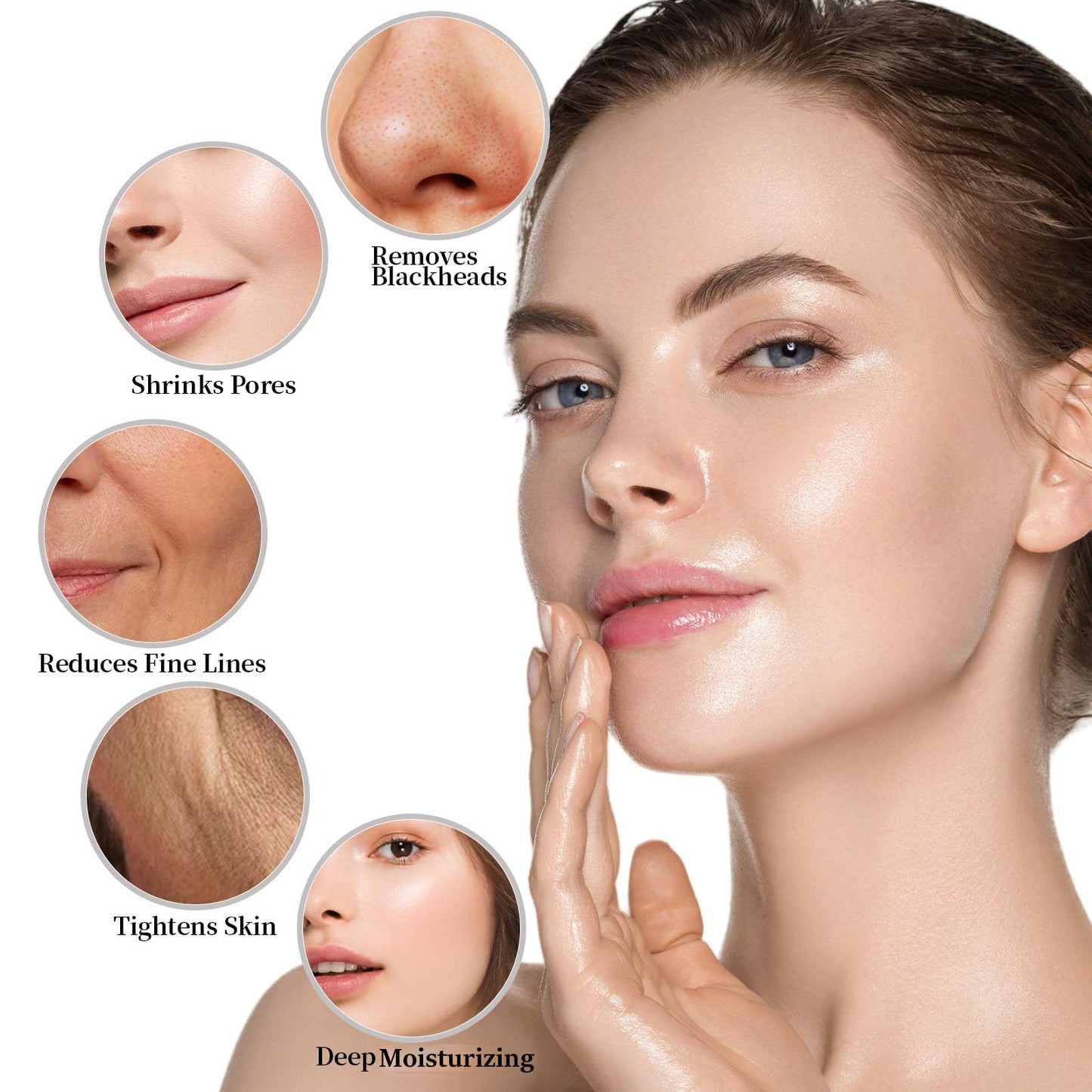 Hydrogen Oxygen Facial Machine 6 in 1 Skin Care Devices for Salon Home Use