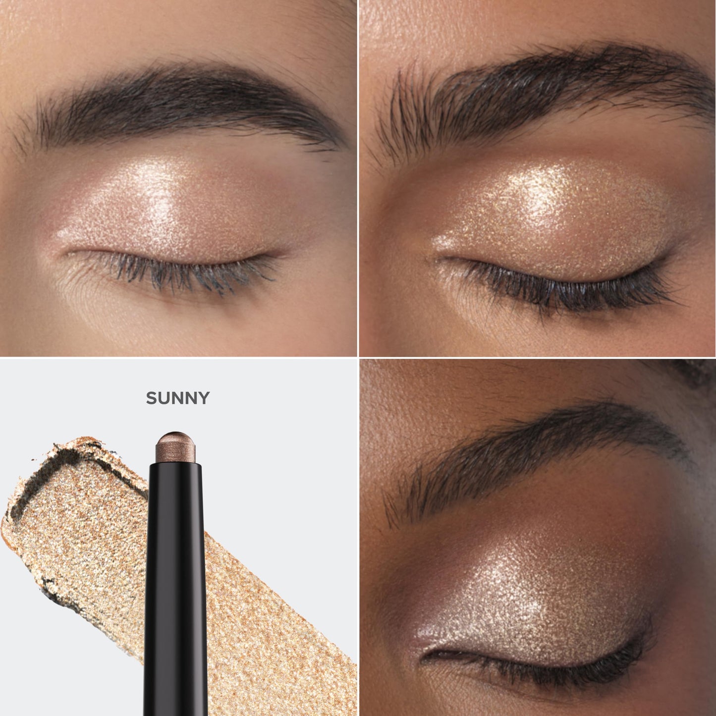 Anastasia Beverly Hills GLIDR Shadow Stick - Luxury Cream-to-Powder Eye Color, Intense Shimmer & Matte Finishes for One-Swipe Radiant Eyes - Sunny
