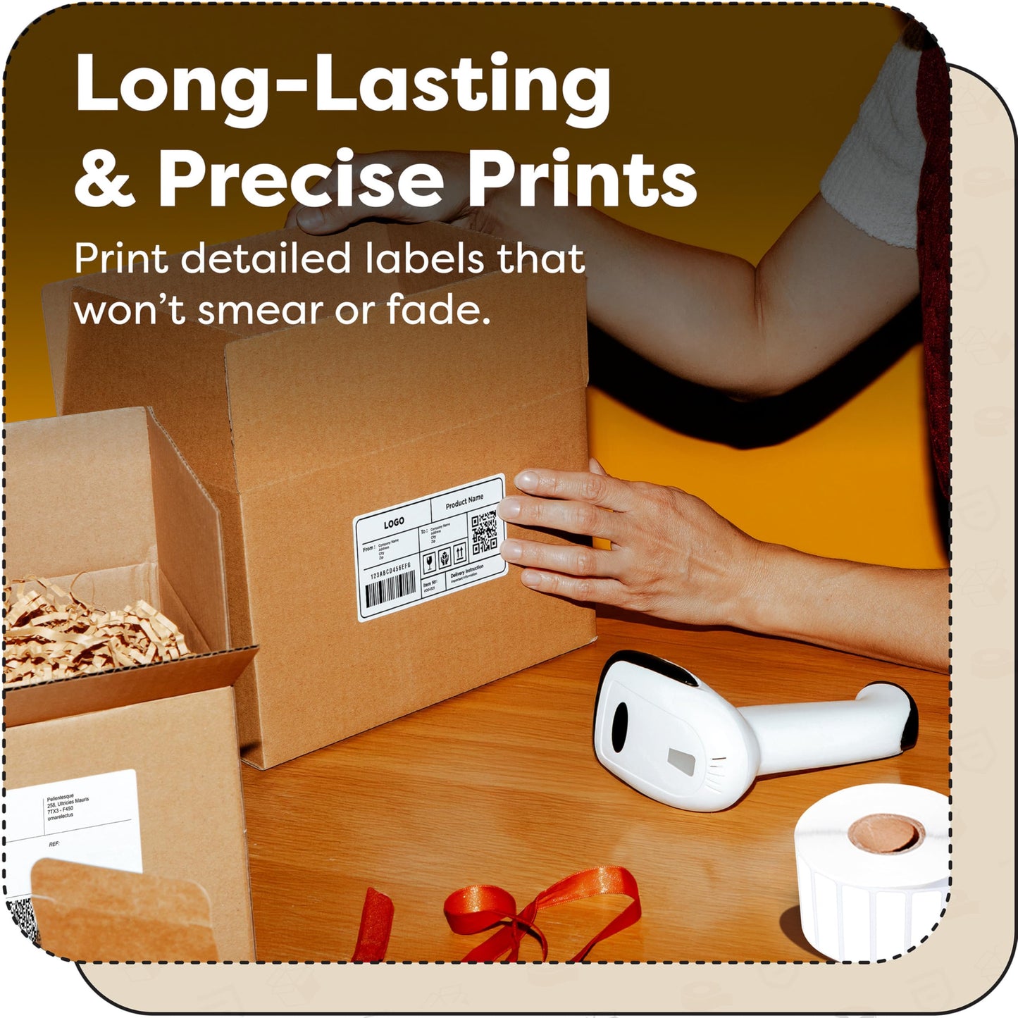 Aegis Adhesives- 4x6 Shipping Labels, Direct Thermal Labels, Return Address Labels for Mailing, Packages, Personalized Stickers- Compatible with Zebra, Rollo, Munbyn Printers (1800 Count, 4 Rolls)