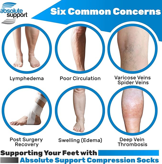 (3 Pairs - Closed Toe) Made in USA - Compression Socks for Women 15-20mmHg - Sheer Compression Knee High Stockings for Post Surgery, Pregnancy, Arthritis, Edema - Taupe, Large - A101T3-3