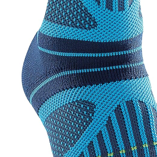 Bauerfeind Sports Ankle Support Dynamic - Ankle Compression Sleeve for Freedom of Movement - 3D AirKnit Fabric for Breathability - Premium Quality & Washable (S, Rivera)