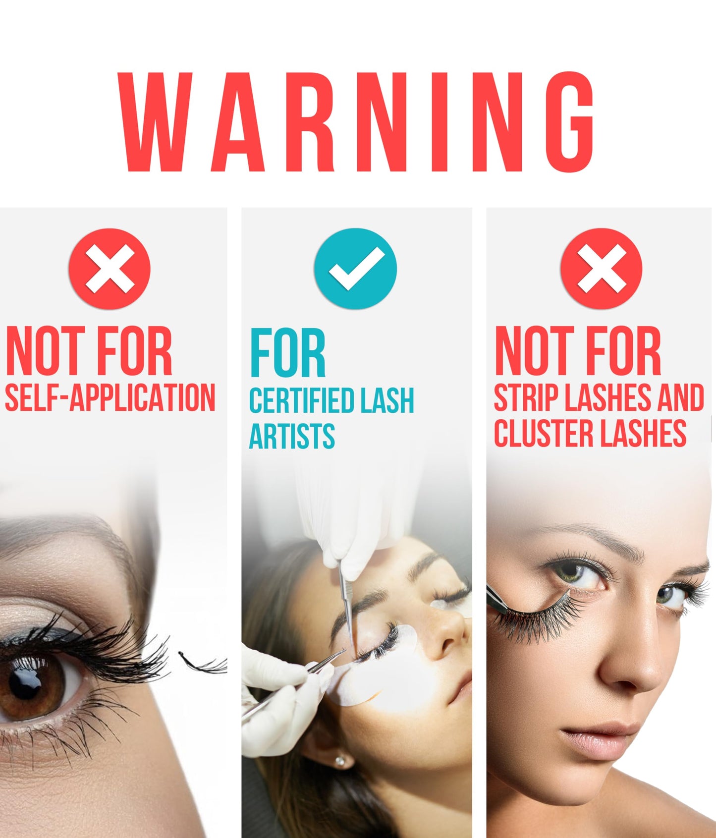 STACY LASH Extra Strong Eyelash Extension Glue (0.17fl.oz / 5ml) / 0.5-1 Sec Dry/Retention – 8 Weeks/Professional Black Adhesive/Lash Tech Supplies + Glue Ring