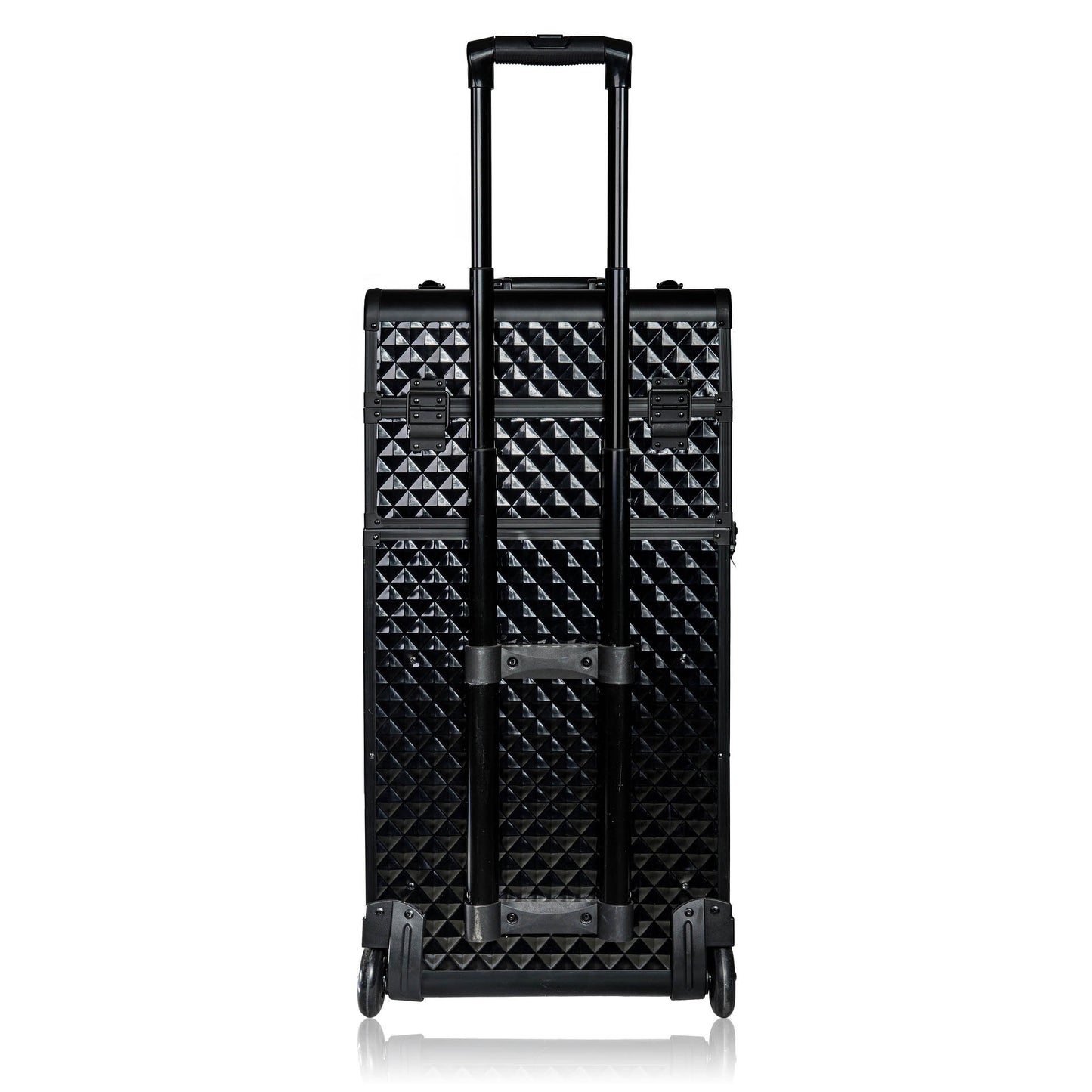 SHANY REBEL Series Pro Makeup Artists Rolling Train Case - Trolley Case - Curious Black Cat
