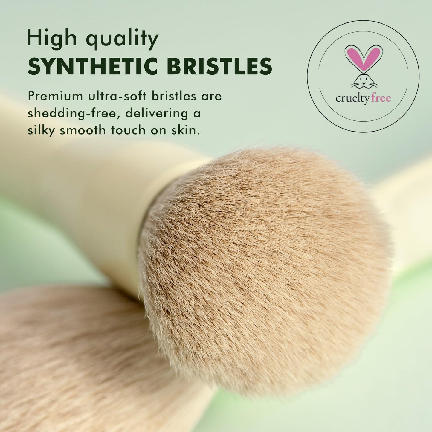 VYNESTRA Travel 12 Piece Makeup Brushes Set Labeled Face and Eye Make Up Brush Set Complete with Foundation, Concealer, Contour, Blending, Blush, Eyeshadow Brush with Travel Holder Case, Butter Yellow