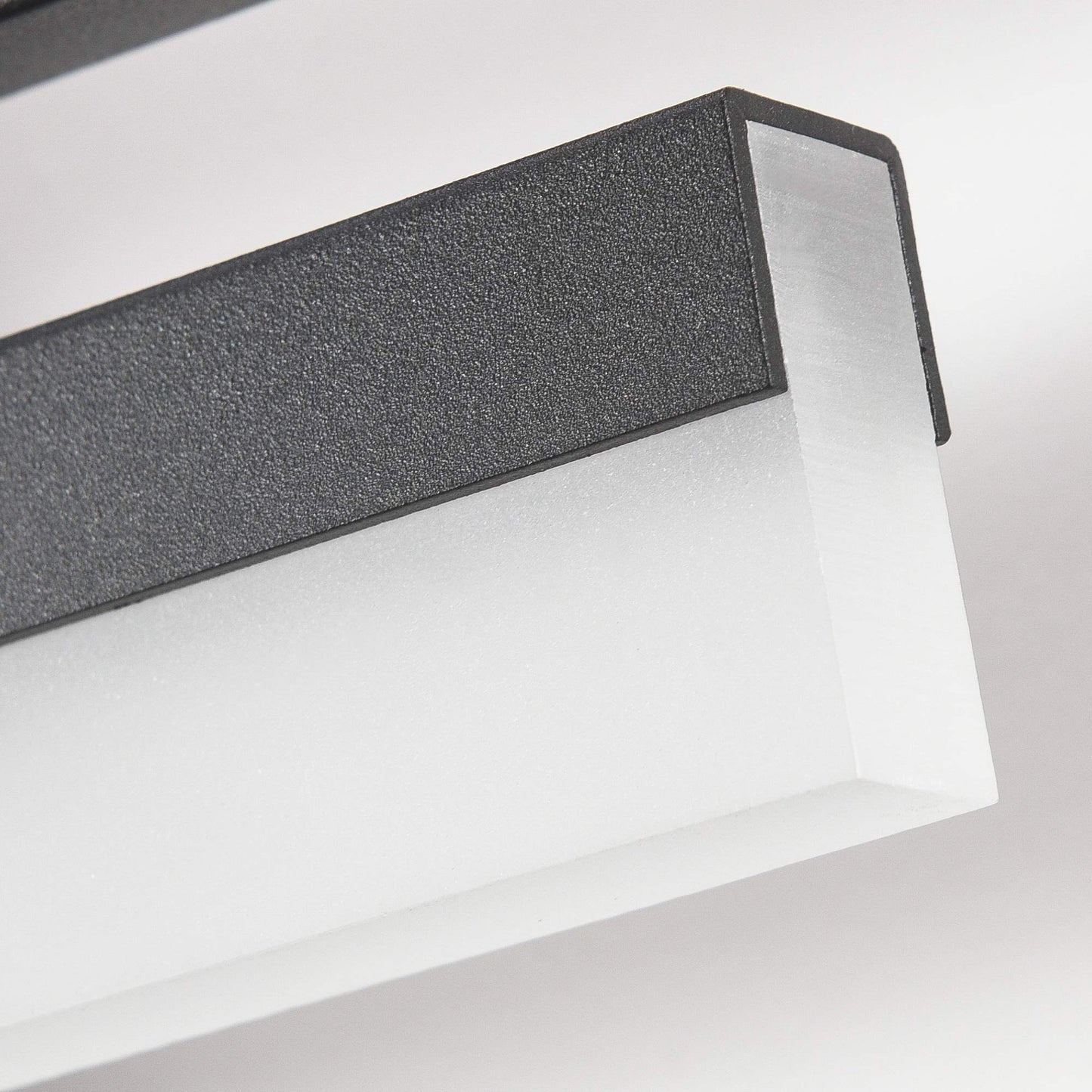 PRESDE LED Bathroom Vanity Light 32inch Bathroom Light Fixtures Over Mirror Black Modern Bath Vanity Lighting Bar Dimmable