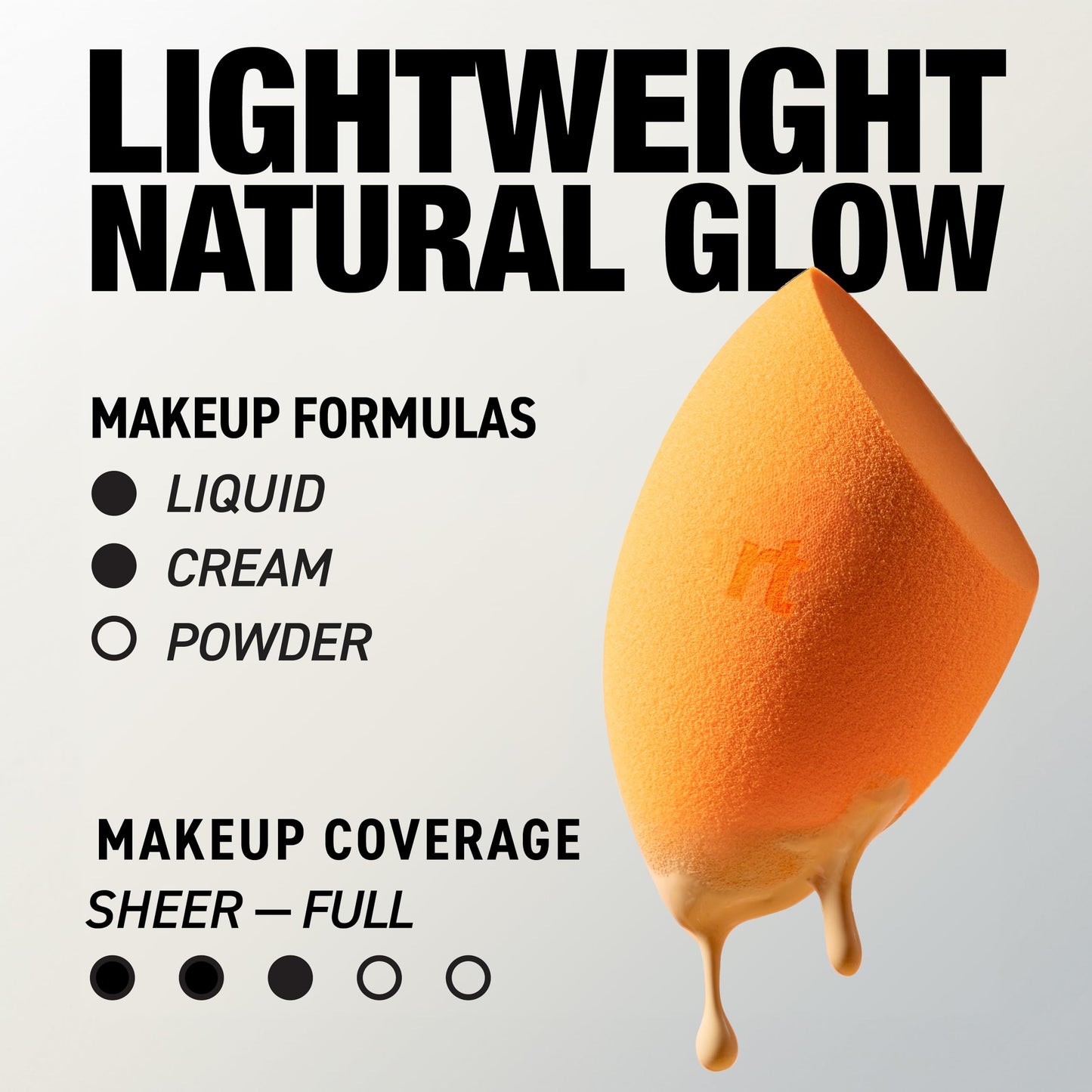 Real Techniques Miracle Complexion Sponge 4 Pack, Makeup Blending Sponges for Liquid & Cream Foundation & Skin Tints, Buildable Coverage, Dewy Base, Cruelty-Free, Latex-Free Foam