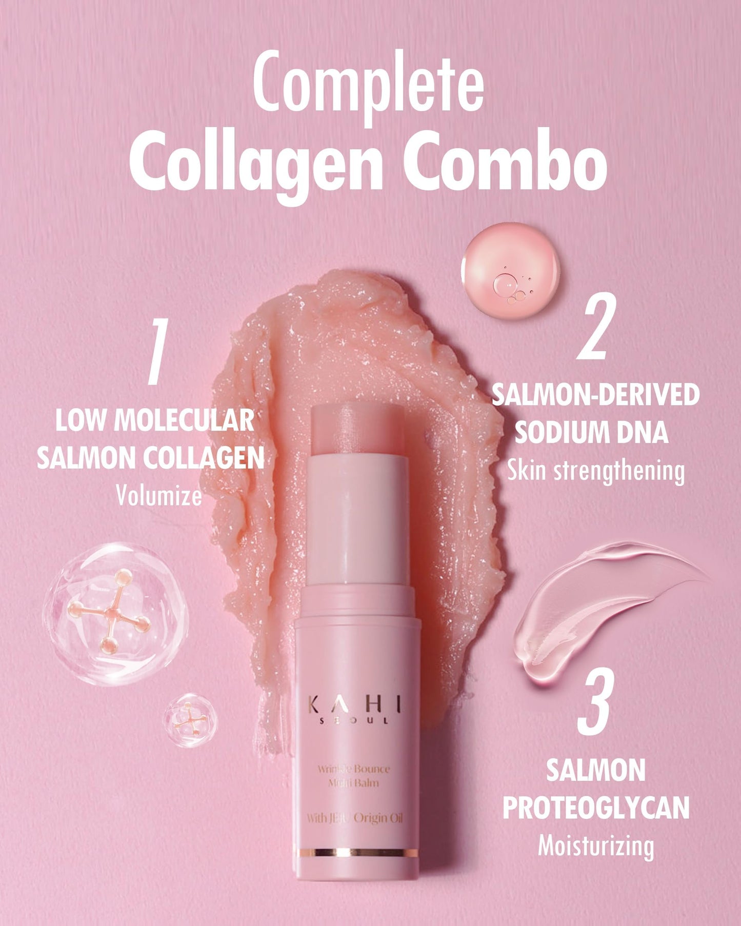 KAHI Multi Balm Max Daily Moisturizer for Face + Under Eye Balm Stick Dark Circle Defense | All-in-One Hydrating Lip Balm Eye Cream Neck Cream Make Up Base & Face Mist Moisture Balm Stick (0.30 fl oz,