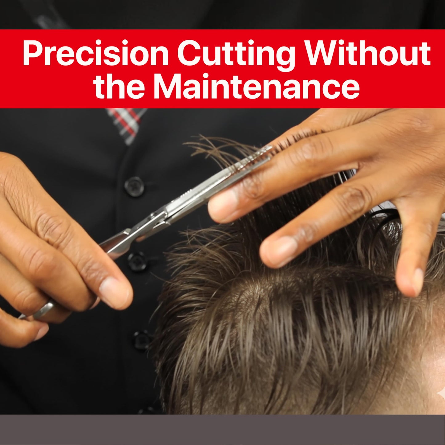 Feather - Switch-Blade Haircutting Shears Replacement Blades - for Professional Stylists & Barbers - Stainless Steel - No-Nip Tip - Made in Japan - 45 Model