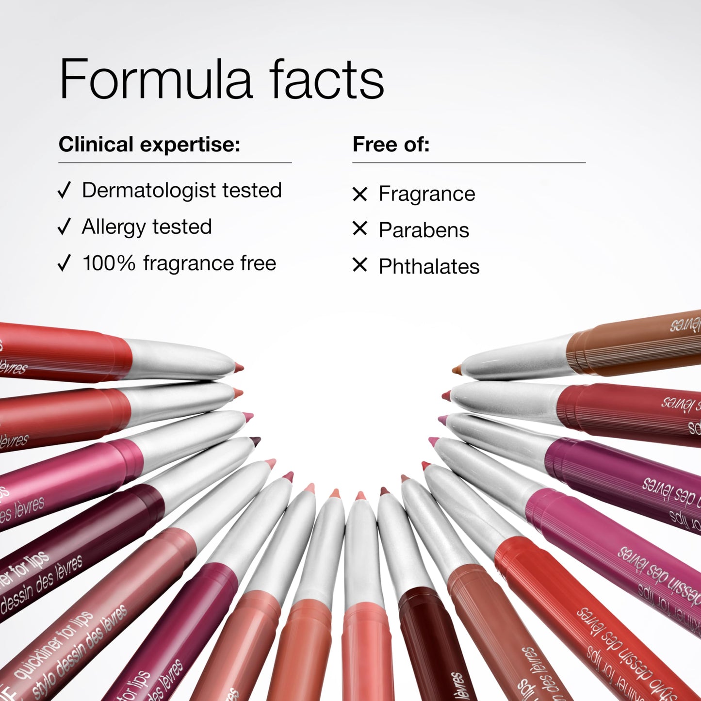 Clinique Long Lasting Quickliner Lip Liner | Non-Drying + No Sharpening, Nude Honey