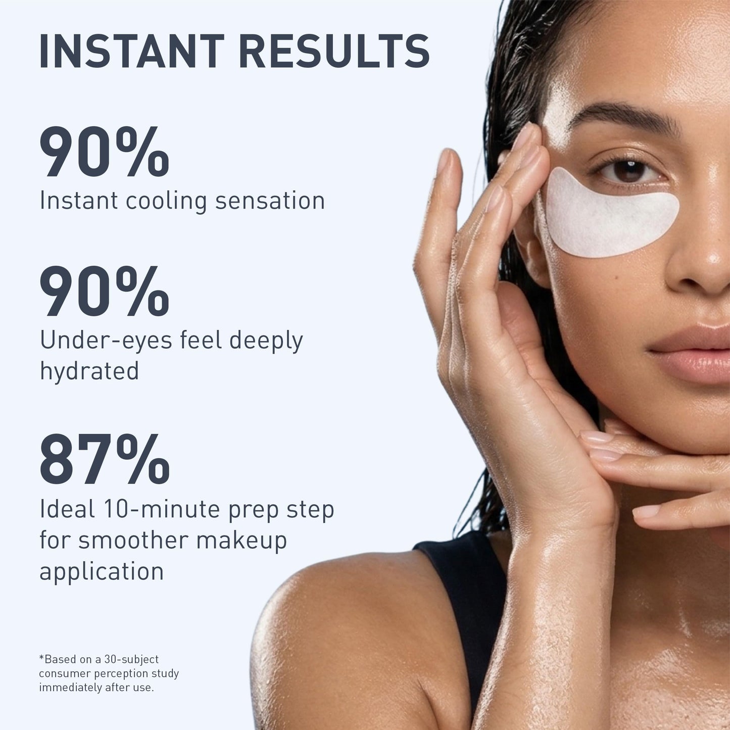 skyn ICELAND Hydro Cool Firming Under Eye Patches. Eye Gel Mask to Firm And Reduce Wrinkles, Fine Lines, Dark Circles, Puffy Eyes & Bags, 4 Pairs