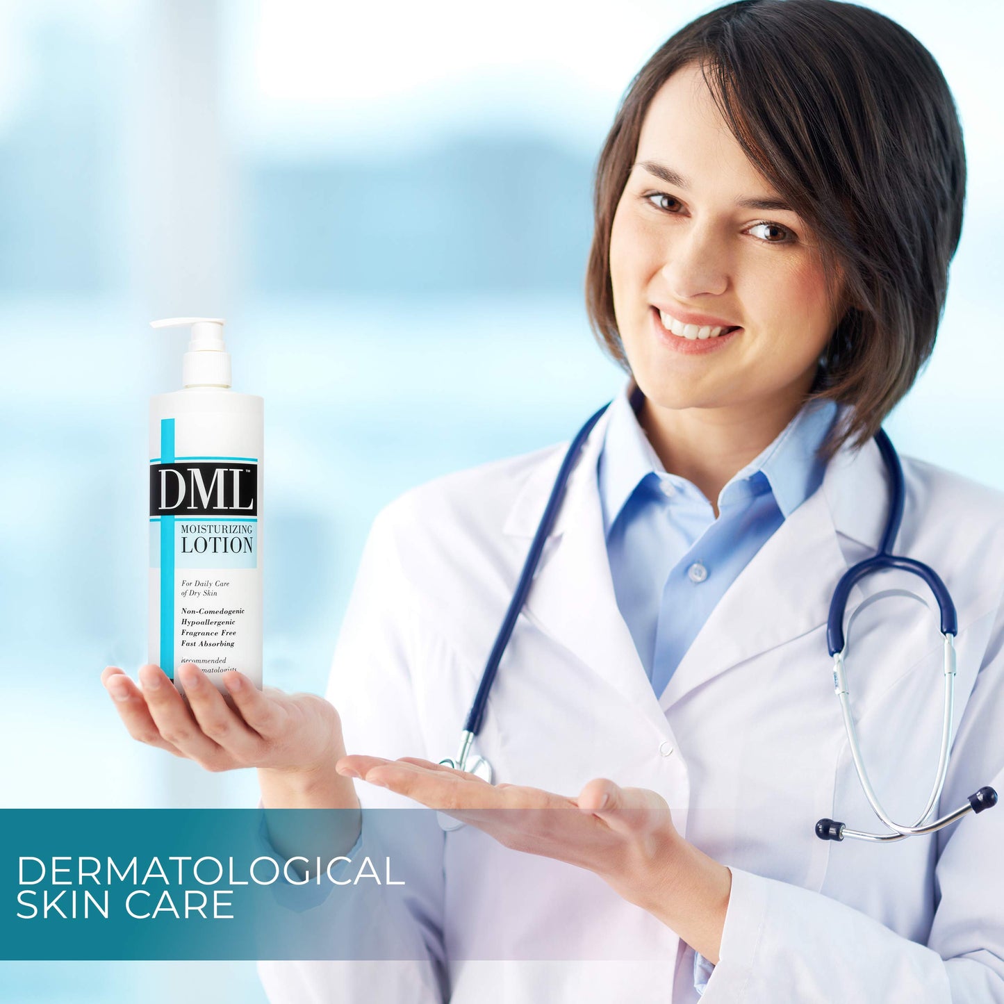 DML Moisturizing Lotion – 16 Oz, Daily Hydration for Sensitive Skin