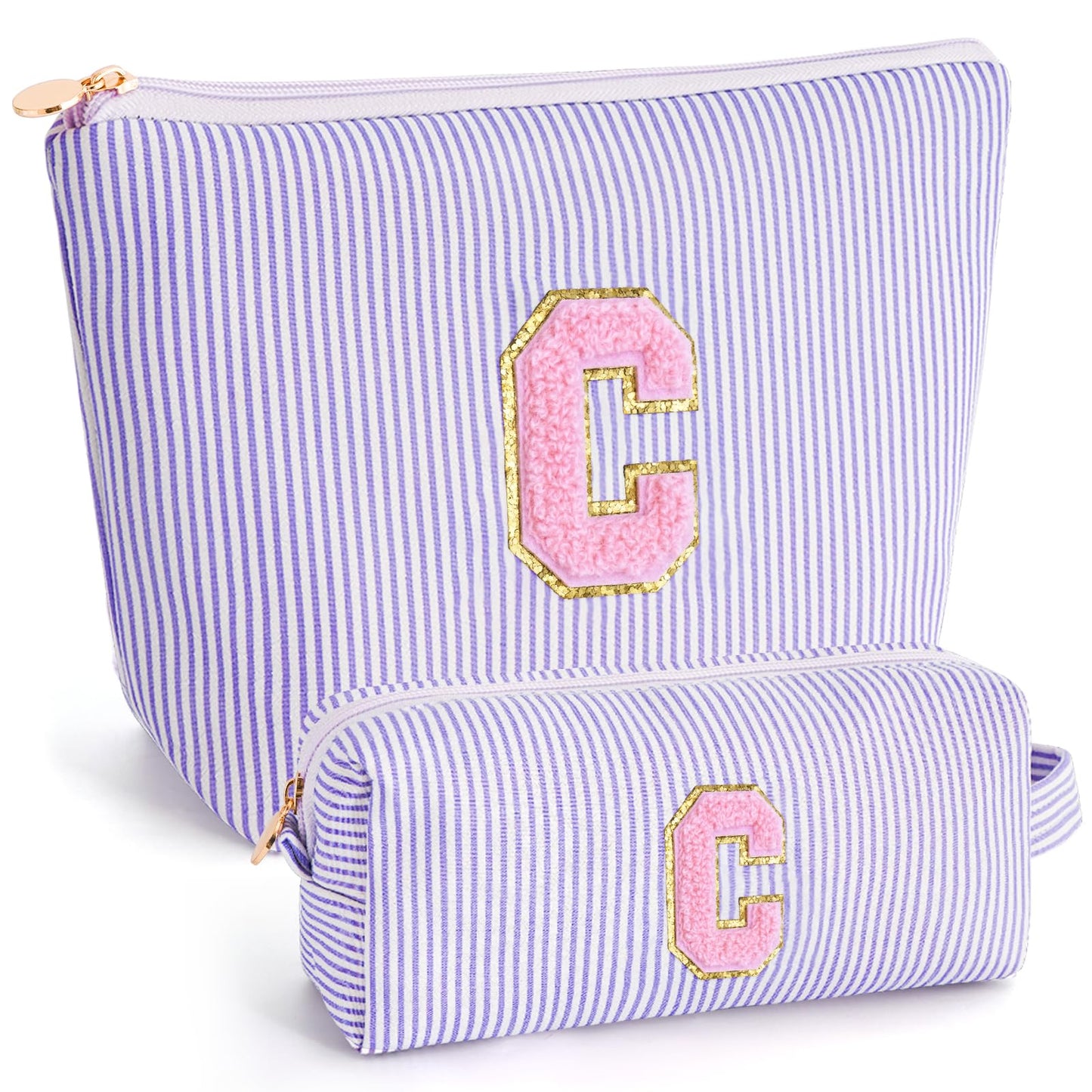 Btffitting Gifts for Teen Girls Women - Birthday Gifts for 10 11 12 13 14 15 16 17 18 Years Old Girl,Makeup Bag Cosmetic Bag,Teacher Gift Trendy Stuff Toiletry Bag - Lavender,C