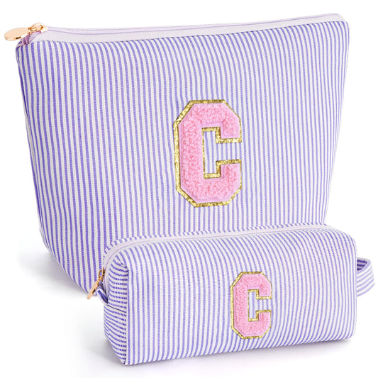 Btffitting Gifts for Teen Girls Women - Birthday Gifts for 10 11 12 13 14 15 16 17 18 Years Old Girl,Makeup Bag Cosmetic Bag,Teacher Gift Trendy Stuff Toiletry Bag - Lavender,C
