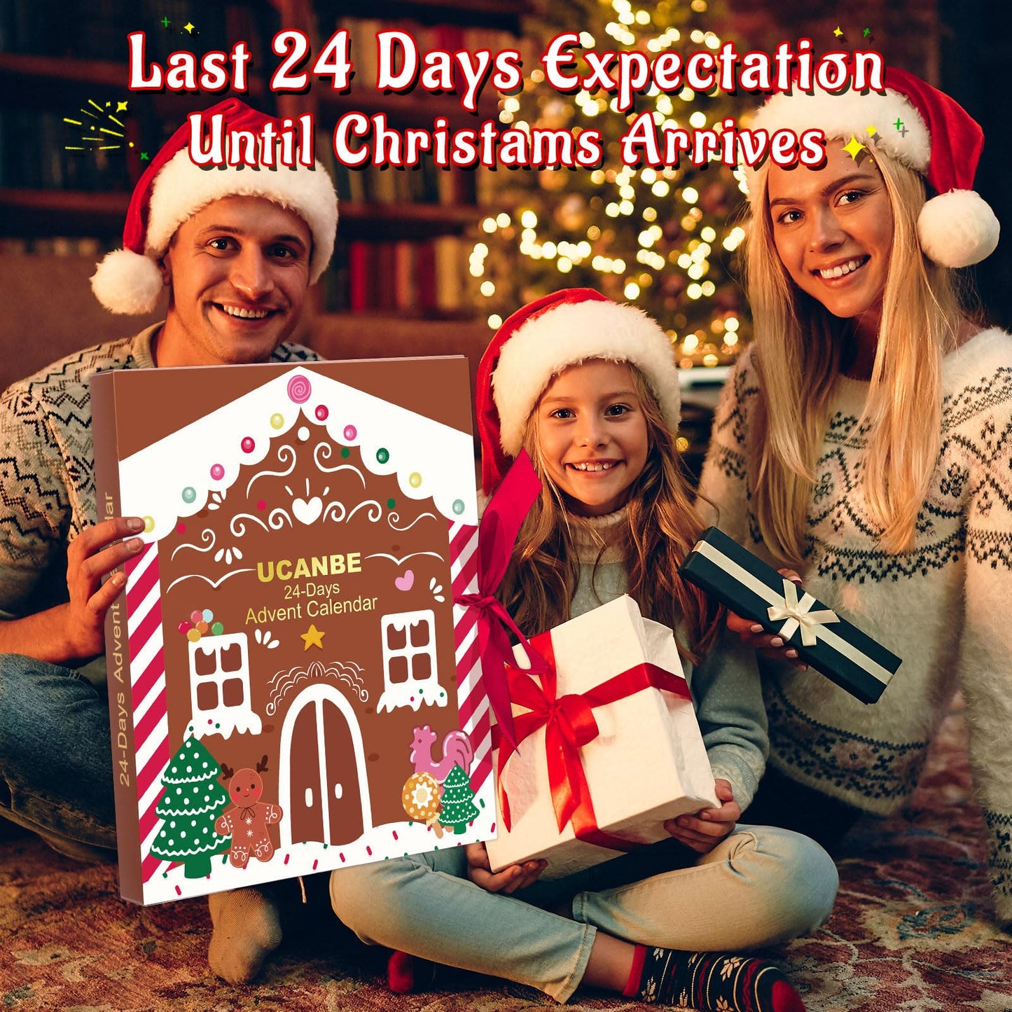 Makeup Advent Calendar 2026, 24 Days Christmas Gift Makeup Sets For Women, UCANBE 2026-2027 Xmas Countdown Calendar Full Makeup Kits Beauty Makeup & Cosmetic For Teens, Girls Gift