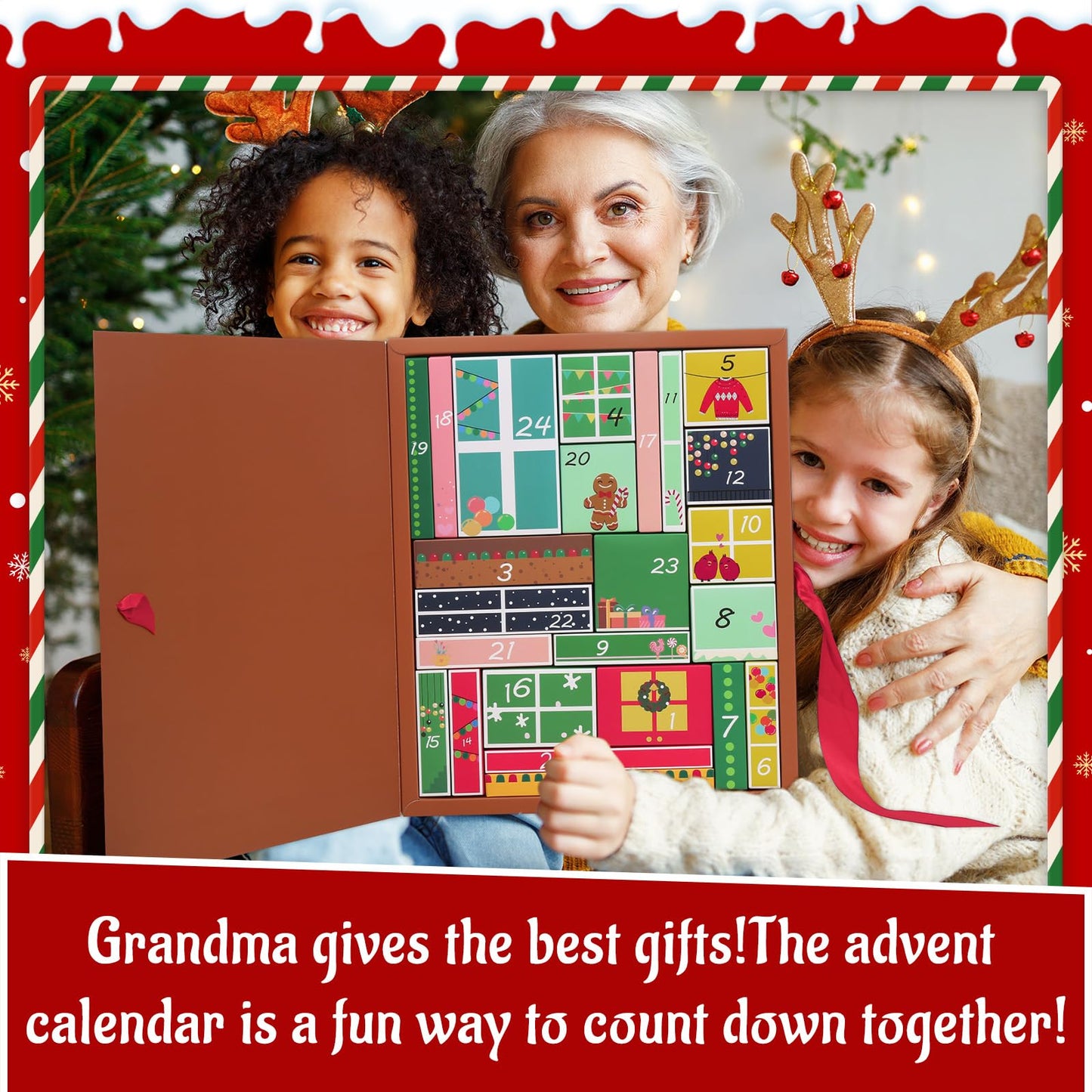 Makeup Advent Calendar 2026, 24 Days Christmas Gift Makeup Sets For Women, UCANBE 2026-2027 Xmas Countdown Calendar Full Makeup Kits Beauty Makeup & Cosmetic For Teens, Girls Gift