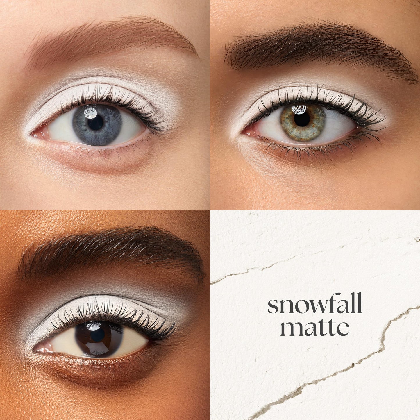 Julep Eyeshadow 101 Crème-to-Powder Eyeshadow Stick Duo, Pearl Shimmer & Snowfall Matte
